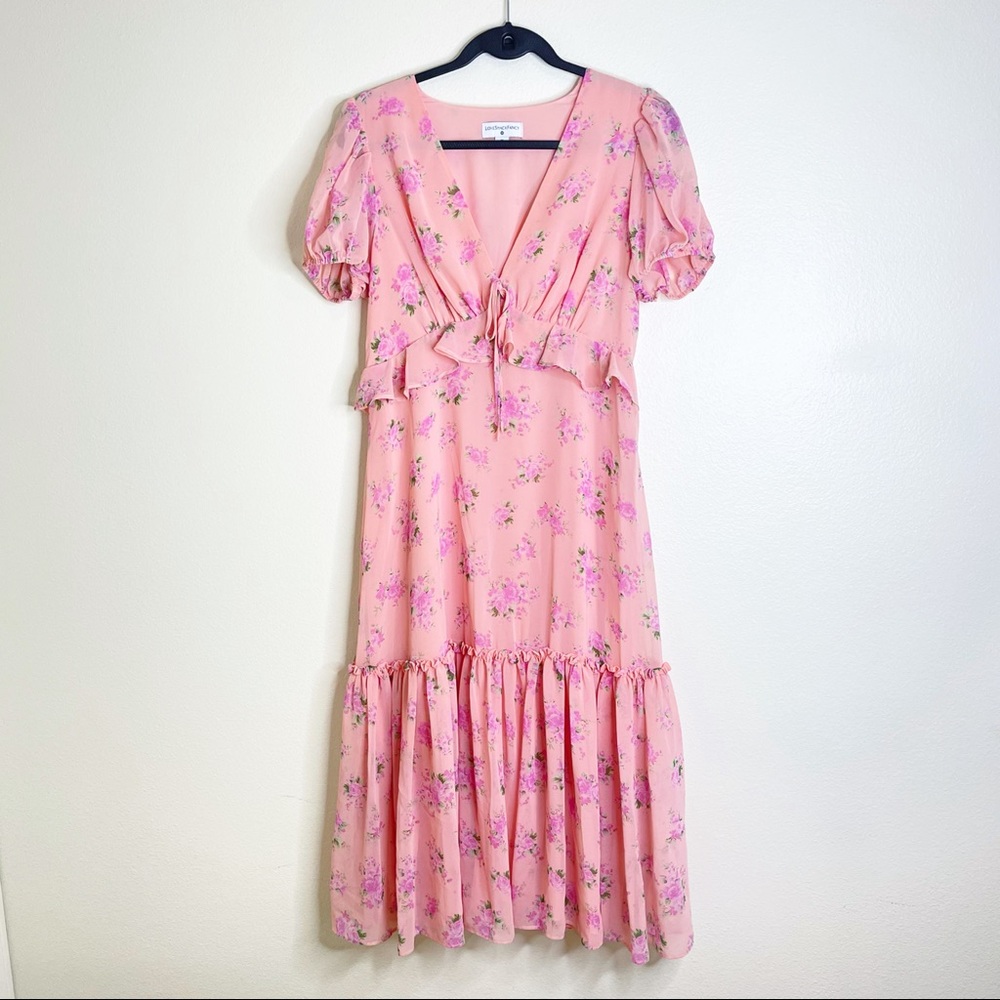 Loveshackfancy x target floral printed midi dress